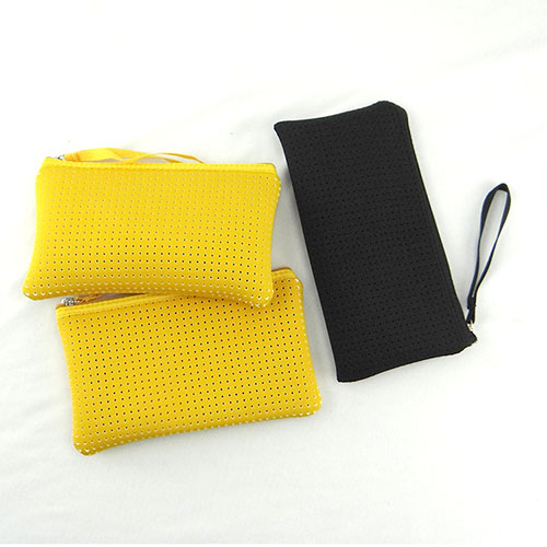 promotional perforated neoprene pencil case