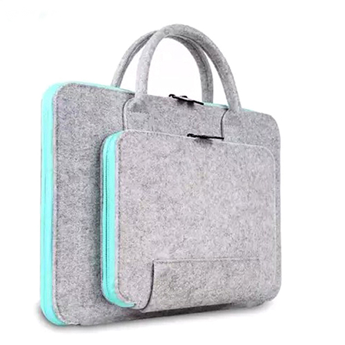 Eco-friendly Wool felt Material Laptop bag