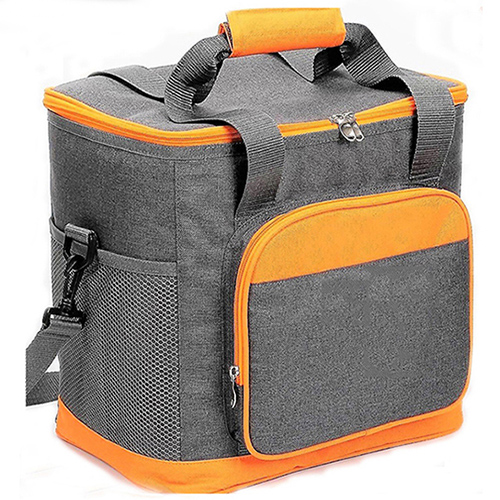 yellow grey picnic lunch insulated lunch cooler