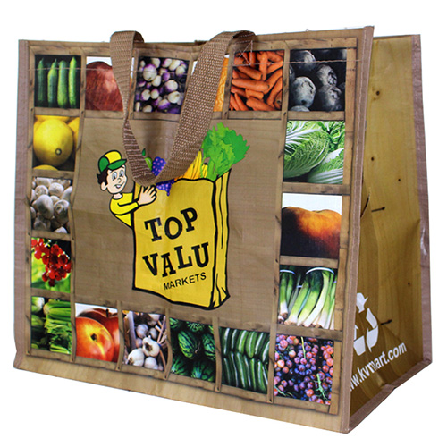 Customized full color shopping bag
