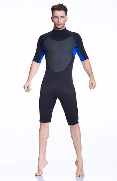 neoprene wetsuit shorty mens 1mm/2mm
