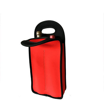 Customized portable neoprene wine cooler bags