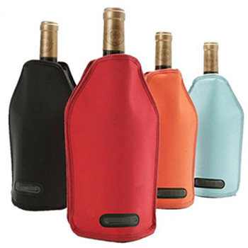 Neoprene wine bottle cooler