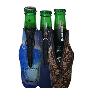 neoprene insulator beer bottle cooler